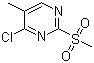4-Chloro-5-methyl-2-(methylsulfonyl)pyrimidine